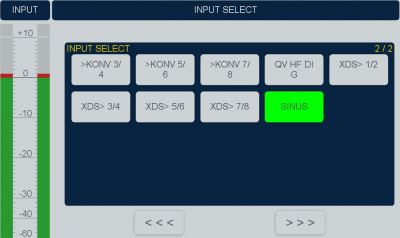 input select