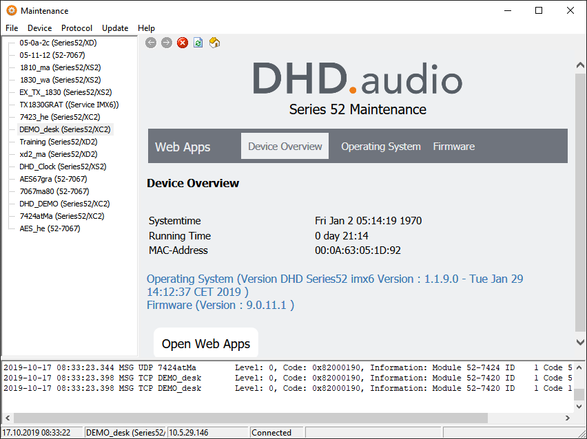 maintenance_device_overview