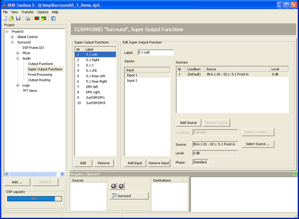 Creating super output functions.