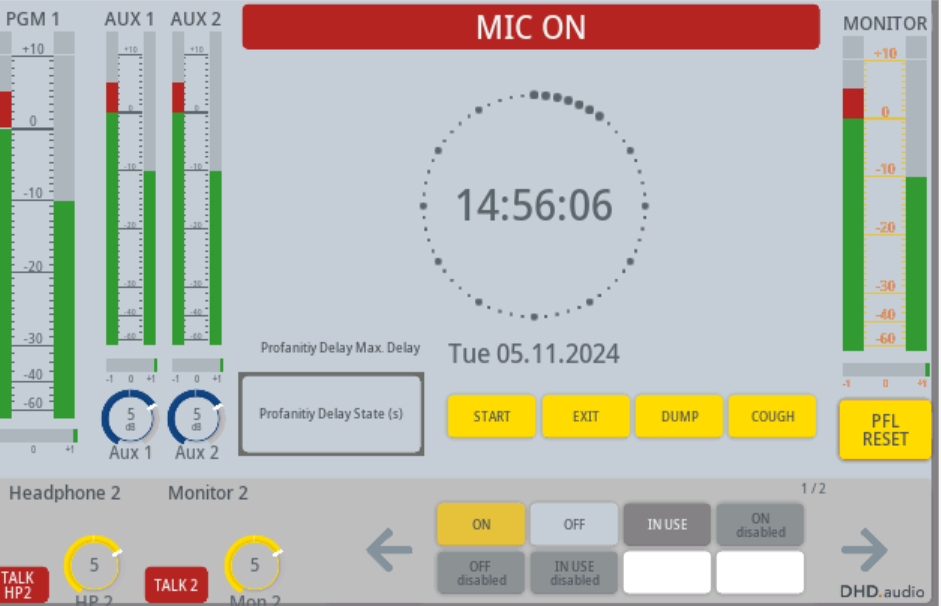 Default Configuration: light color scheme.