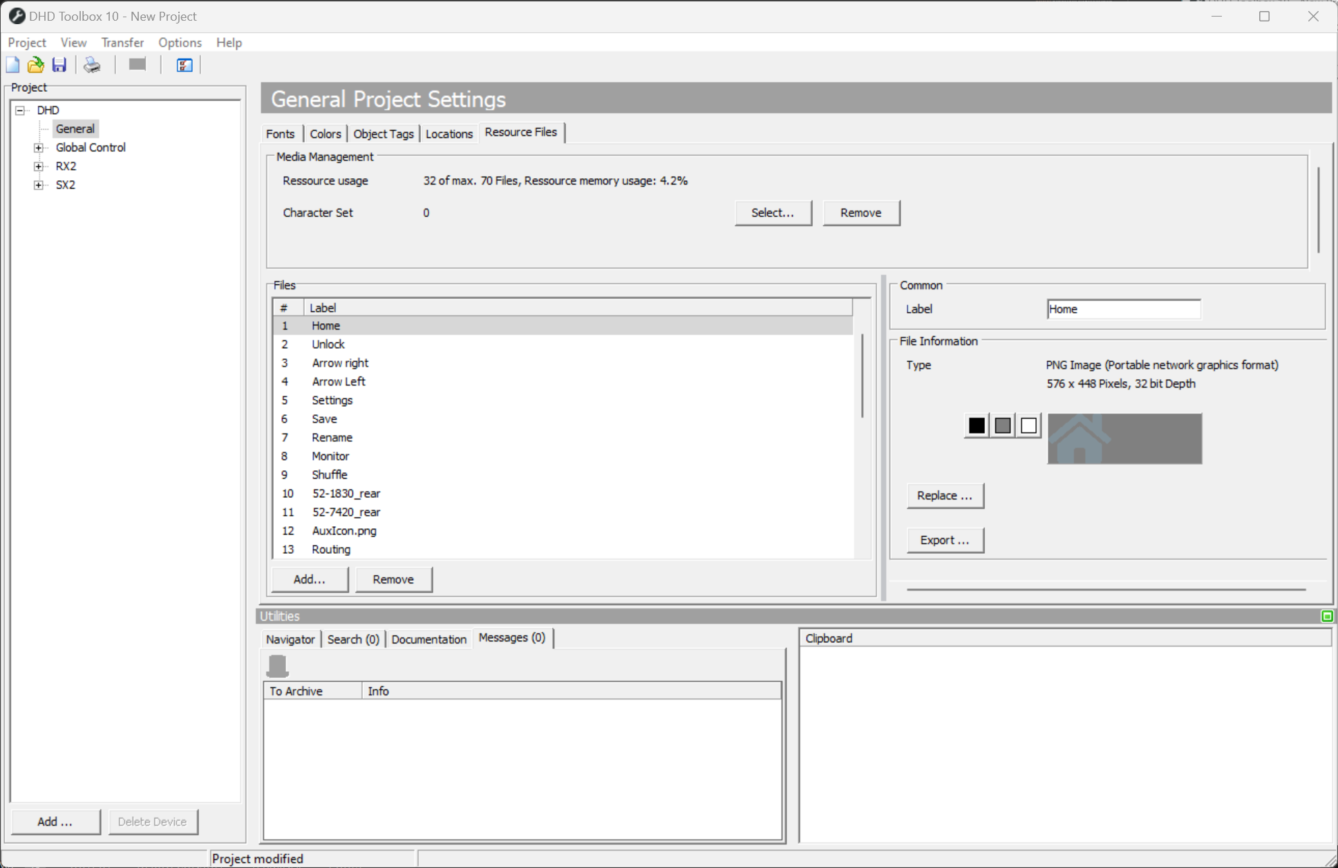 Adding Resource Files