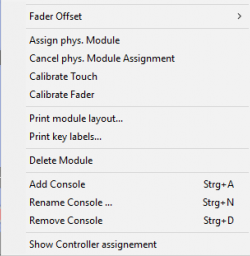 Context menu