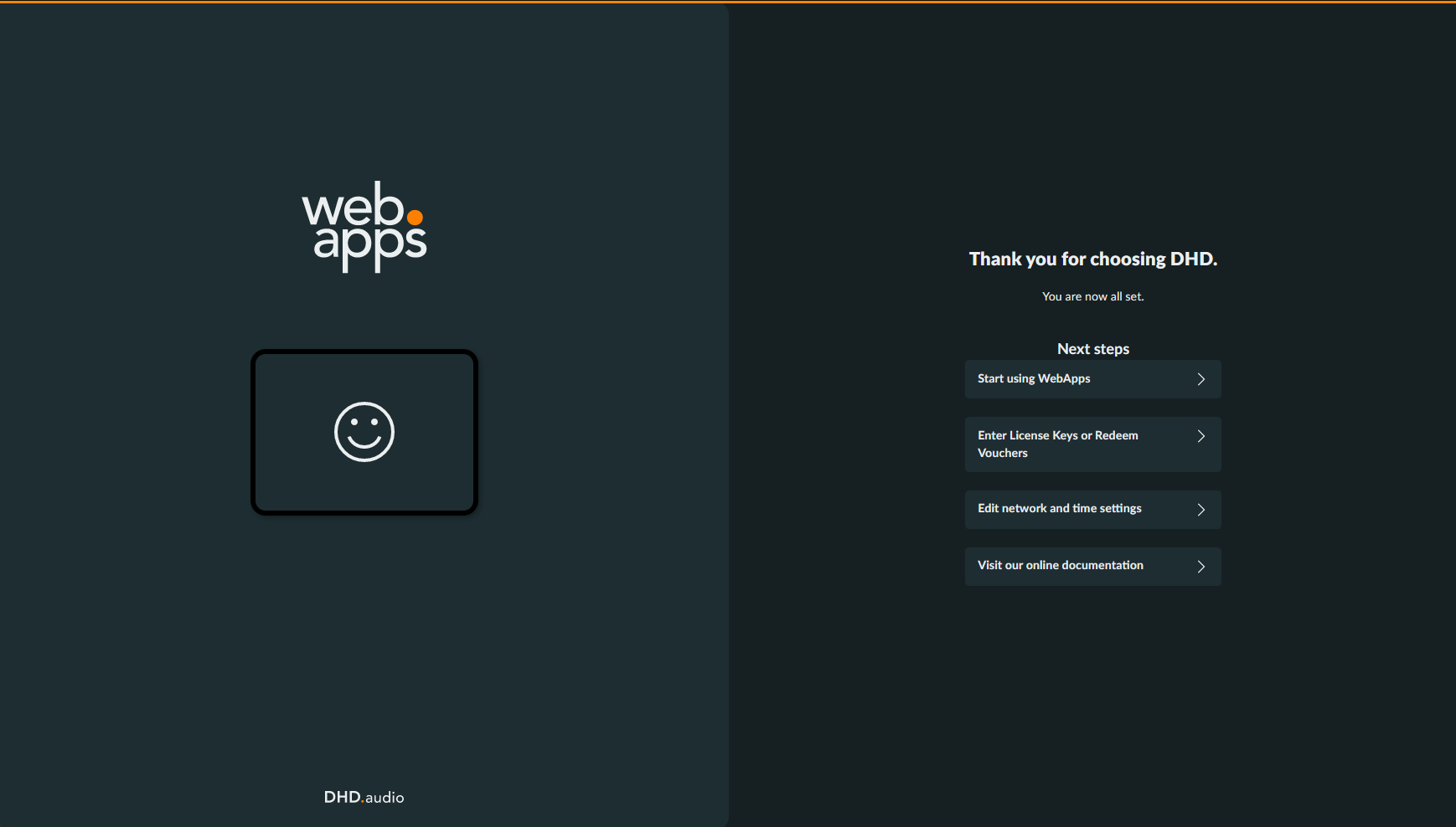 Onboarding Page