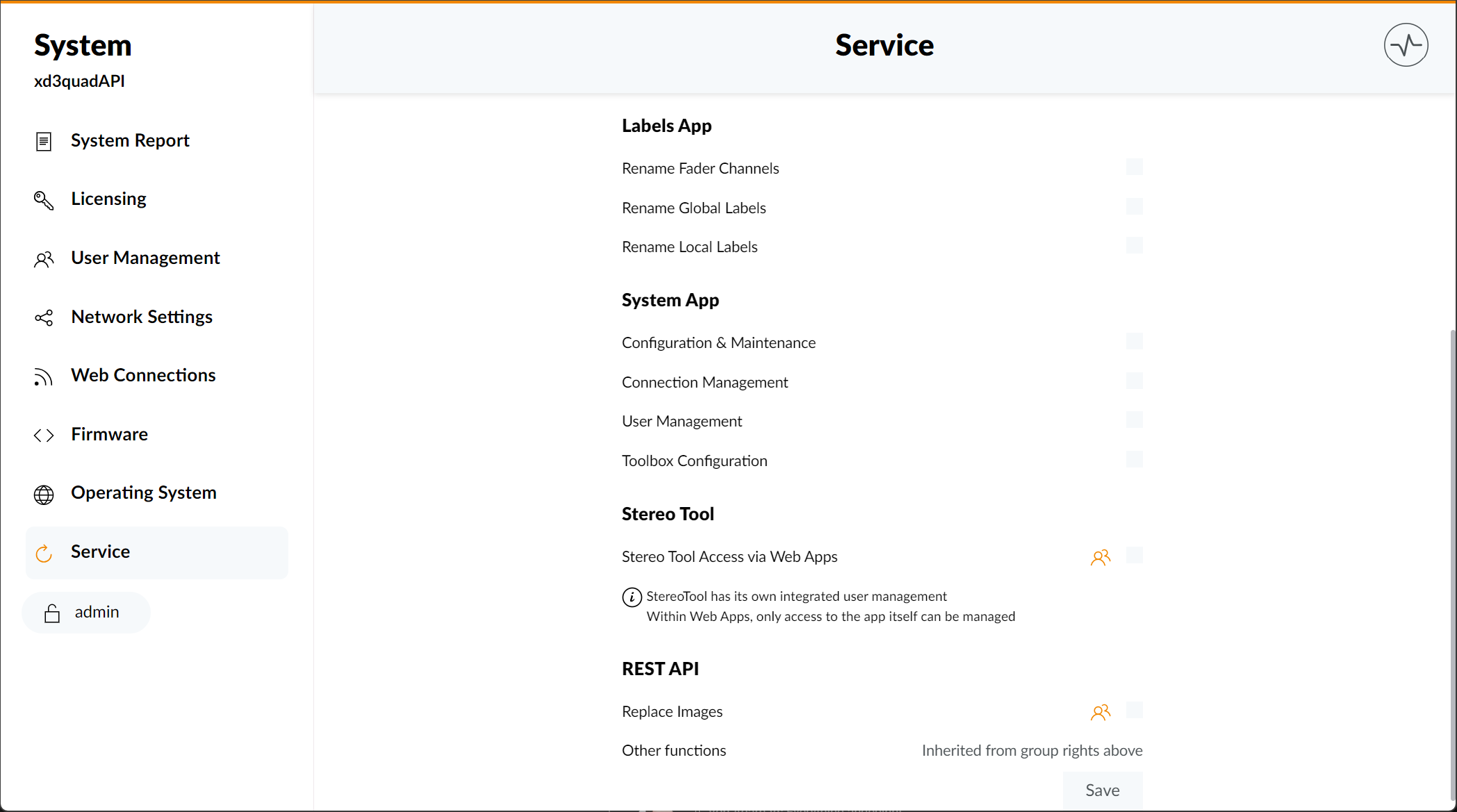 manage access thimeo disabled