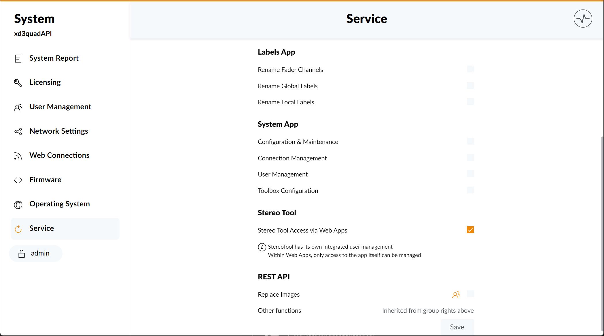 manage access thimeo enabled
